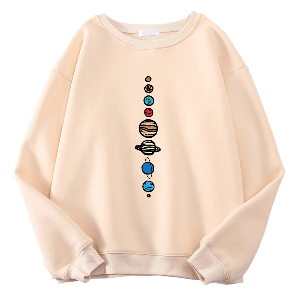 Neun Planeten Universum Solar Systemprinted Männer Pullover Mode Lässig Mit Kapuze Lose Crewneck Sweatshirts Herbst Fleece Streetwear – Detail 22