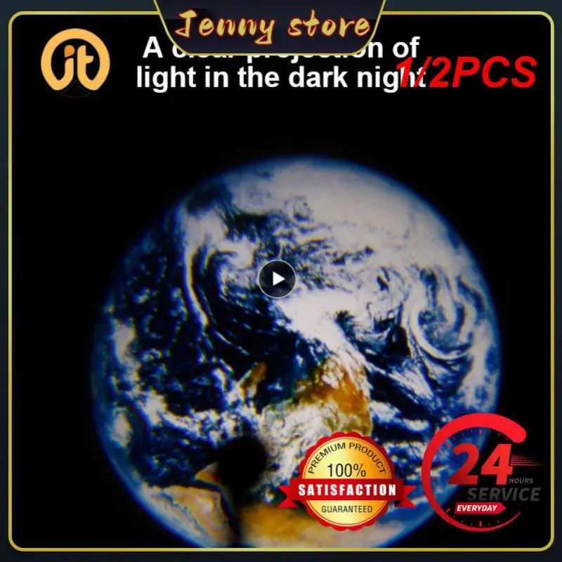 

1/2 шт. Звездный проектор 2 в 1 проекционная лампа земля Луна Галактический свет проектор атмосферный ночник для спальни