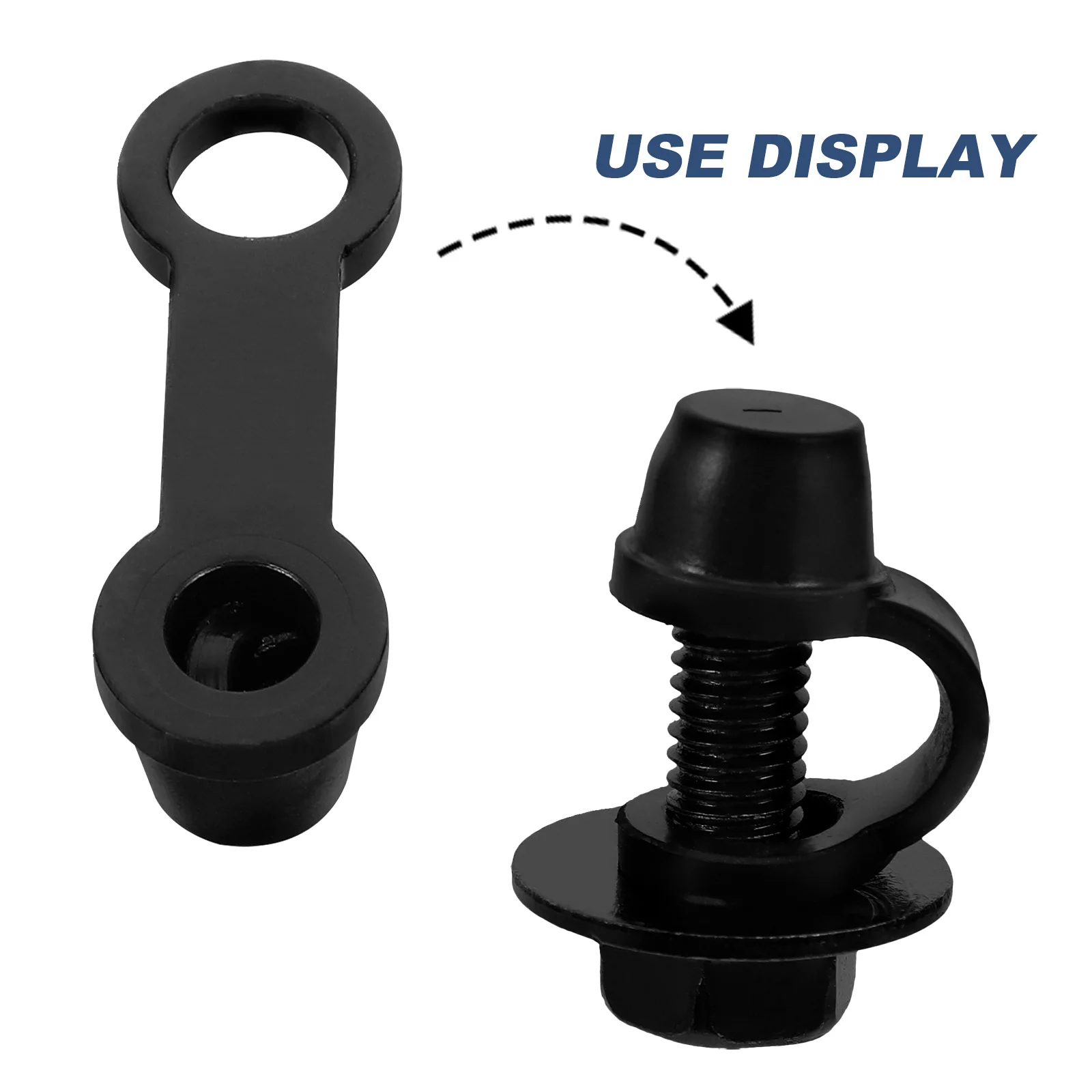 Caliper Dust Boot Brake Accessories Automotive Deflation System Grease Bleeder Caps Rubber 10 Pcs