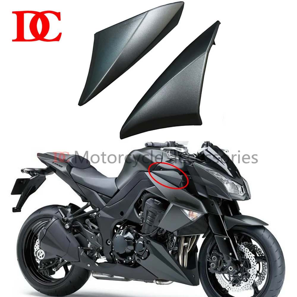 

Motorcycle Fuel Tank Side Cover Fairing Air Intake Pipe Housing Protective Cover Suitable For Kawasaki Z1000 2010 2011 2012 2013