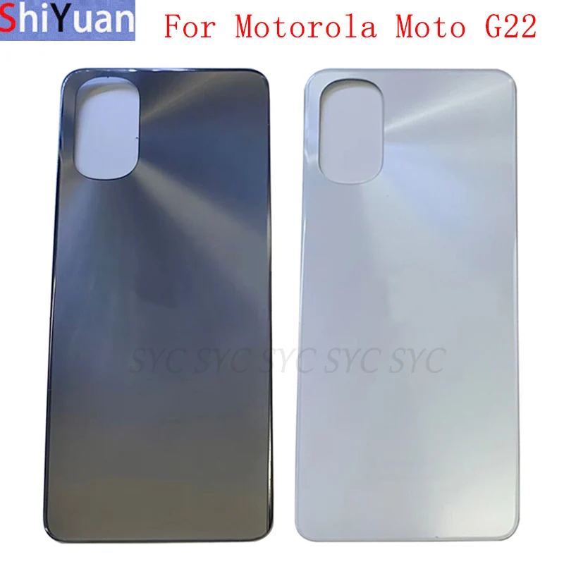 

Battery Cover Rear Door Housing Back Case For Motorola Moto G22 Battery Cover with Logo Replacement Parts