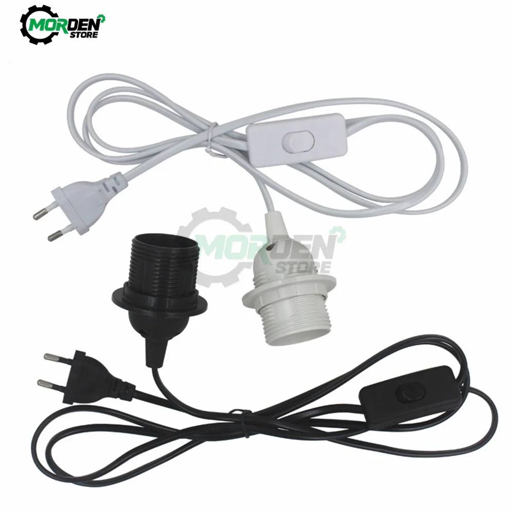 Lamp Bulb Holder Lamp Holder Lamp Base LED Lamp Base 1.8m Power Cord