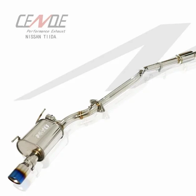 

Best Quality Full Set Active Sound Stainless Exhaust System for NISSAN Tiida 1.6T