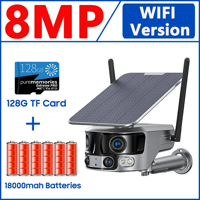 8MP WIFI Camera 128