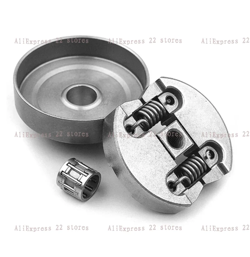 Clutch Drum & Needle Bearing Fit For Chinese Chainsaw 2500 25CC