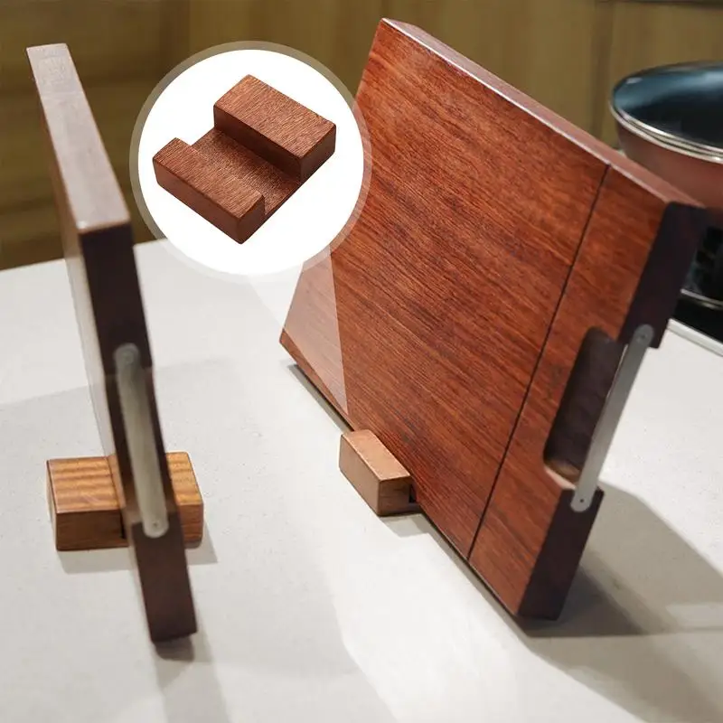 

Kitchen Chopping Board Wooden Cutting Board Stand & Holder for Countertop Cutting Board Storage Organizer Rack for Adults Cooker