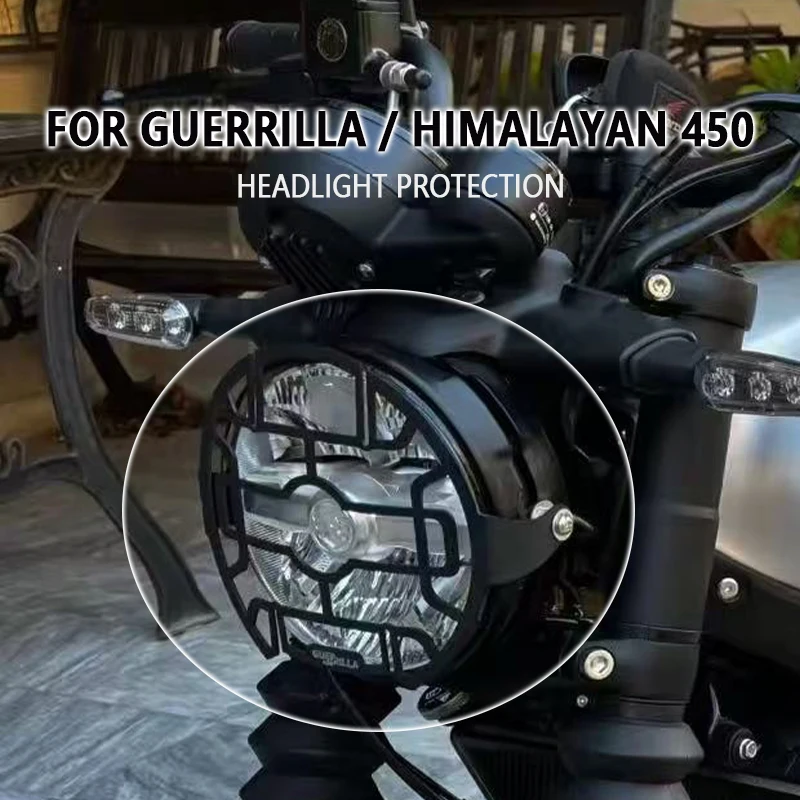 Headlight Protector For Guerrilla Himalayan Guerrilla450 Himalayan450 Head Light Guard Screen Protective Cover