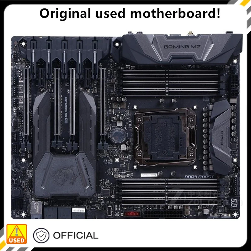 

For X299 GAMING M7 ACK Used original For Intel X299 Socket LGA 2066 DDR4 128G motherboard LGA2066 Mainboard