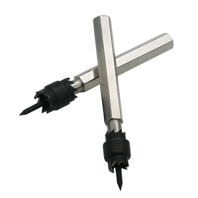 

3/8 5/16'' Spot Weld Drill Bit 6542 HSS Double-sided Rotary Spot Welding Cutter Metal Hole Drill Center Drill Bit Saw Hex Handle