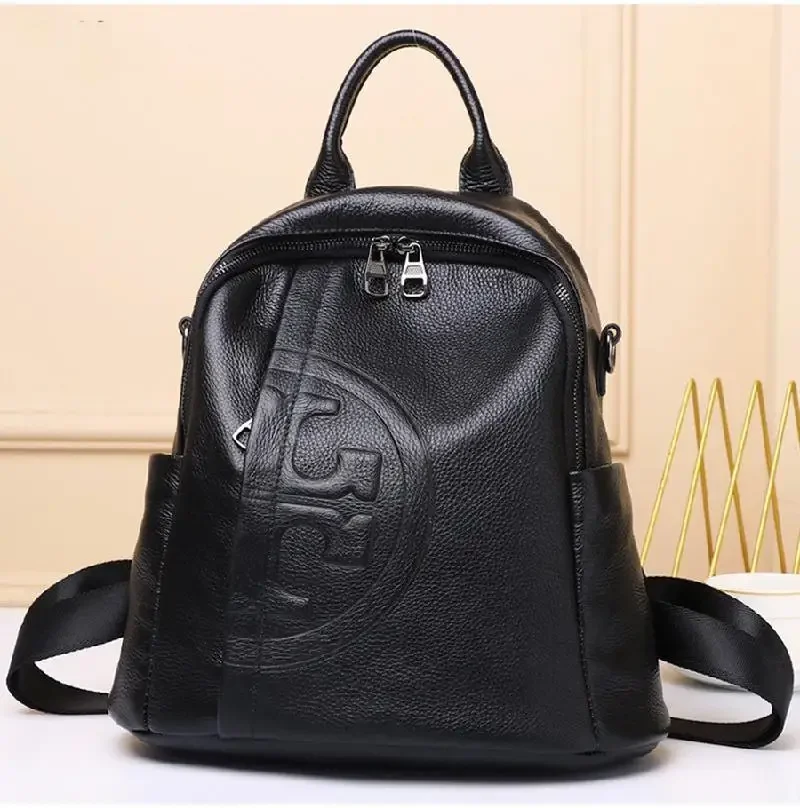 Women's Leather Backpack For Travel School