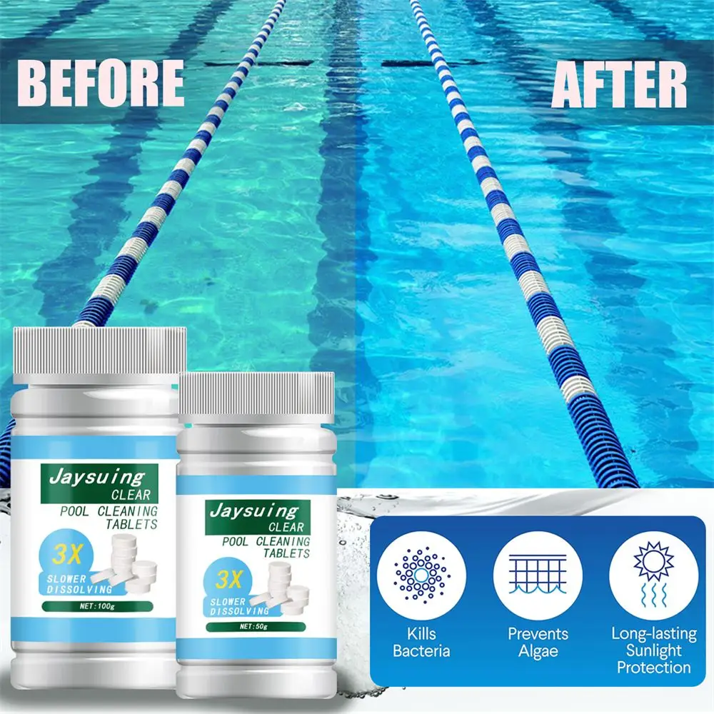 

Pool Cleaning Tablet Dispenser 6 in1 Dip Test Strips PH Test Paper Tub Spa Swimming Pool Water PH Alkaline Chlorine Accessories