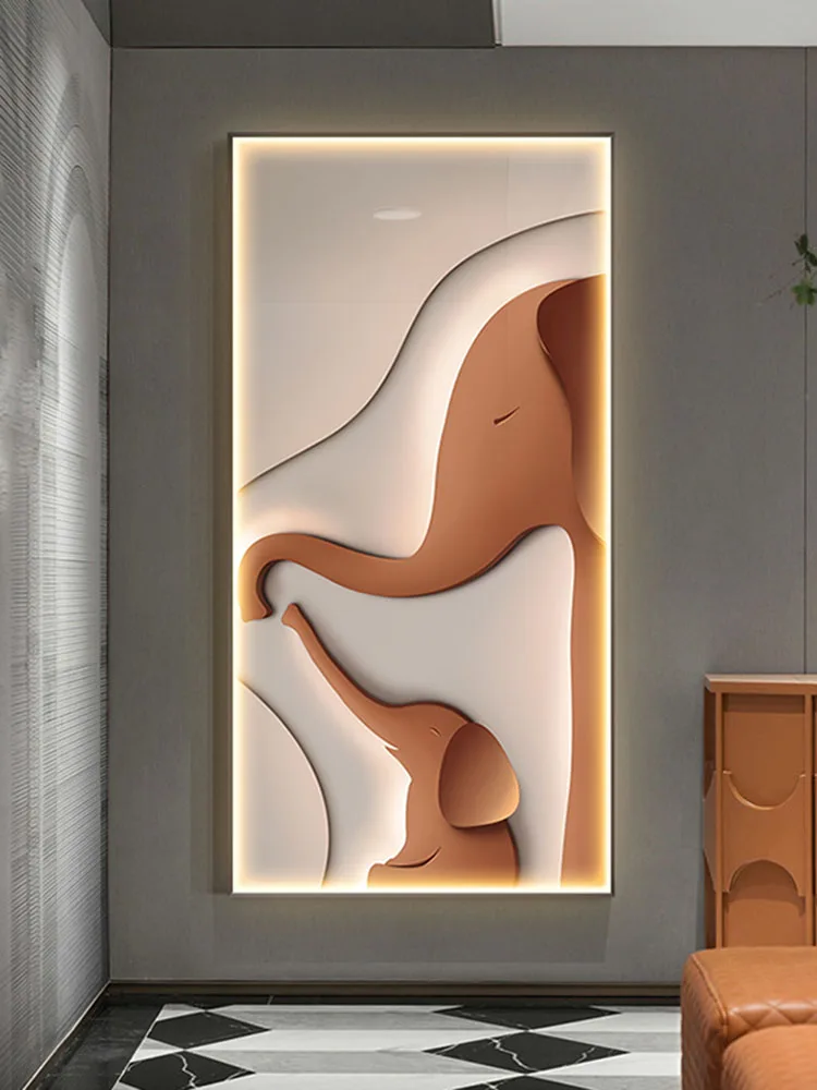 Elephant Wall Lamp – LED Art Decoration for Home Decor