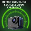 HD Portable Mini Action Camera 4K 60FPS Wifi Remote View 1.54 Inch Screen160° Wide Angle Sports Video Recorder lP68 Waterproof 3