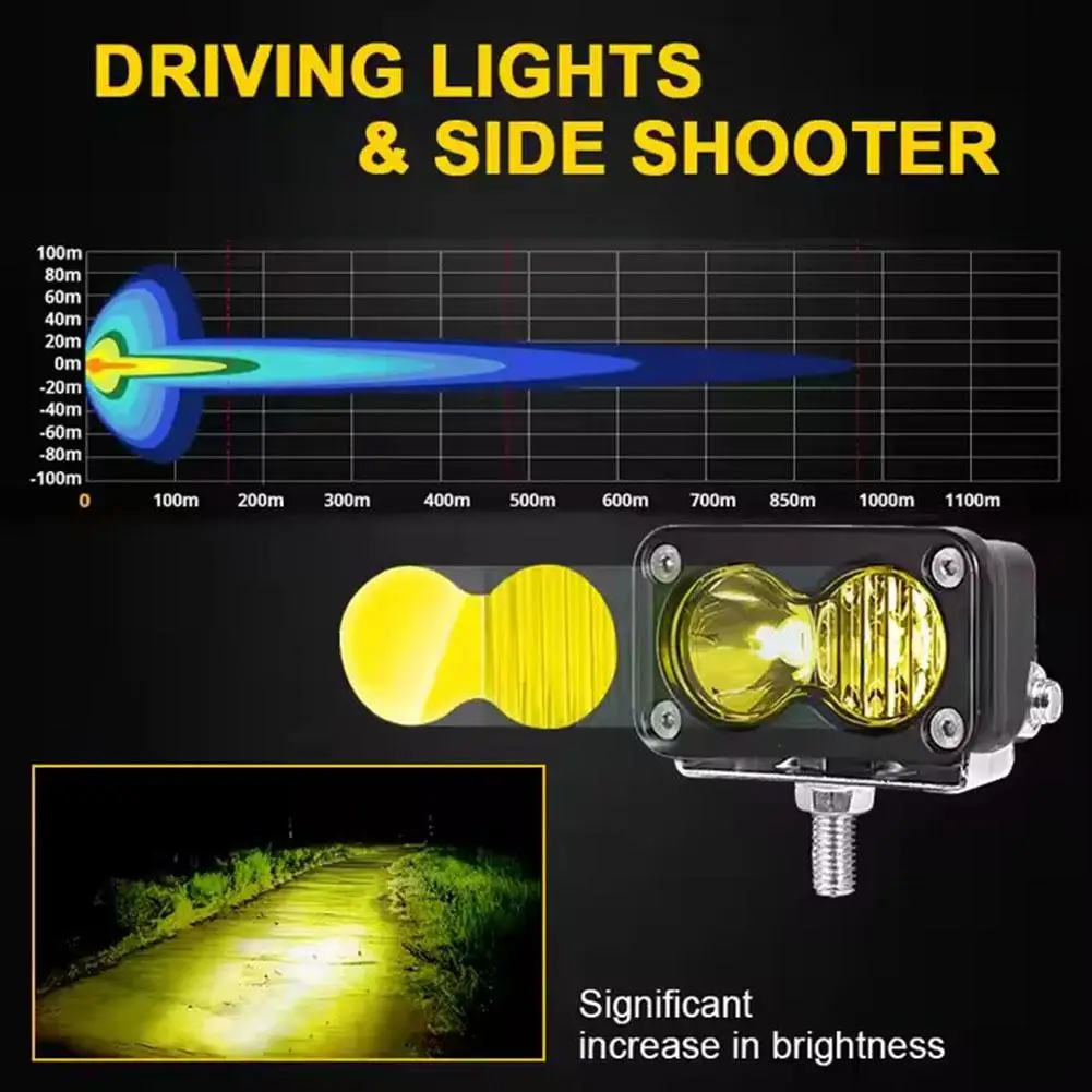 รูปสินค้า ไฟสปอตไลท์ LED สว่างสูง 3 นิ้ว สำหรับรถยนต์