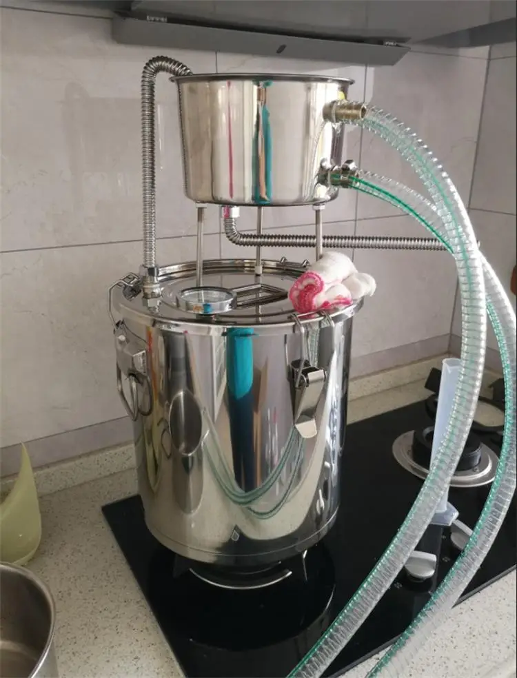 Description Picture 3 of itemSmall 10L Wine Maker Machine Home Steam Essential Oil Distillation Machine