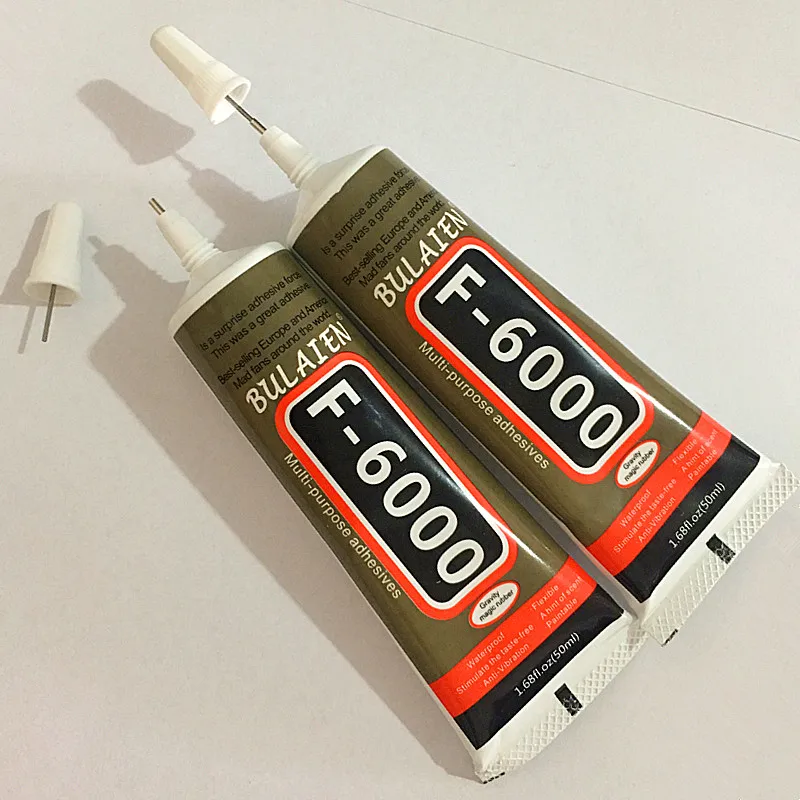 

F6000 50ml Multipurpose Industrial Adhesive Jewelry Crafts Rhinestone Crystal DIY Fix Phone Screen Glass Glue Sticks Nail Gel