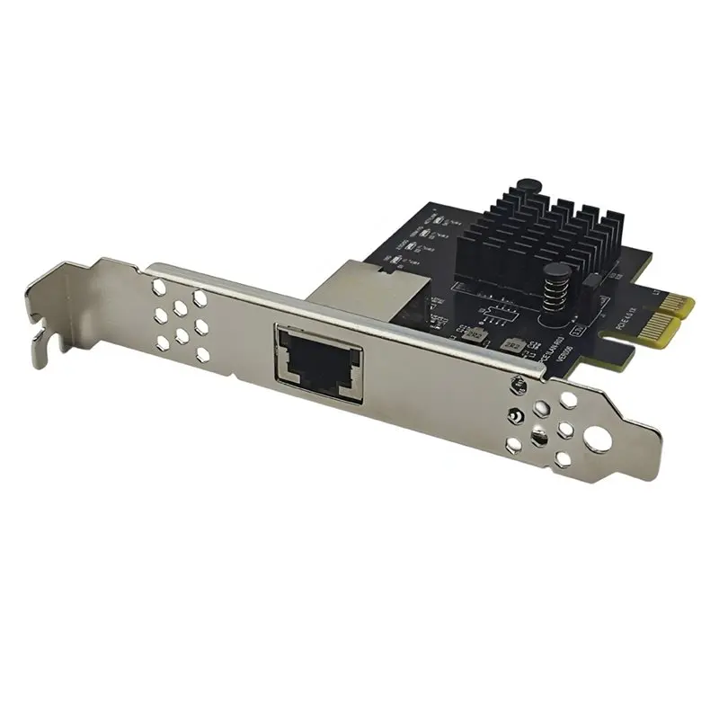 10Gb 네트워크 카드 RTL8127AT 10Gbps 이더넷 네트워크 어댑터 Pcie 4.0 X1 - RJ45 인터페이스 지원 PXE 유선 LAN