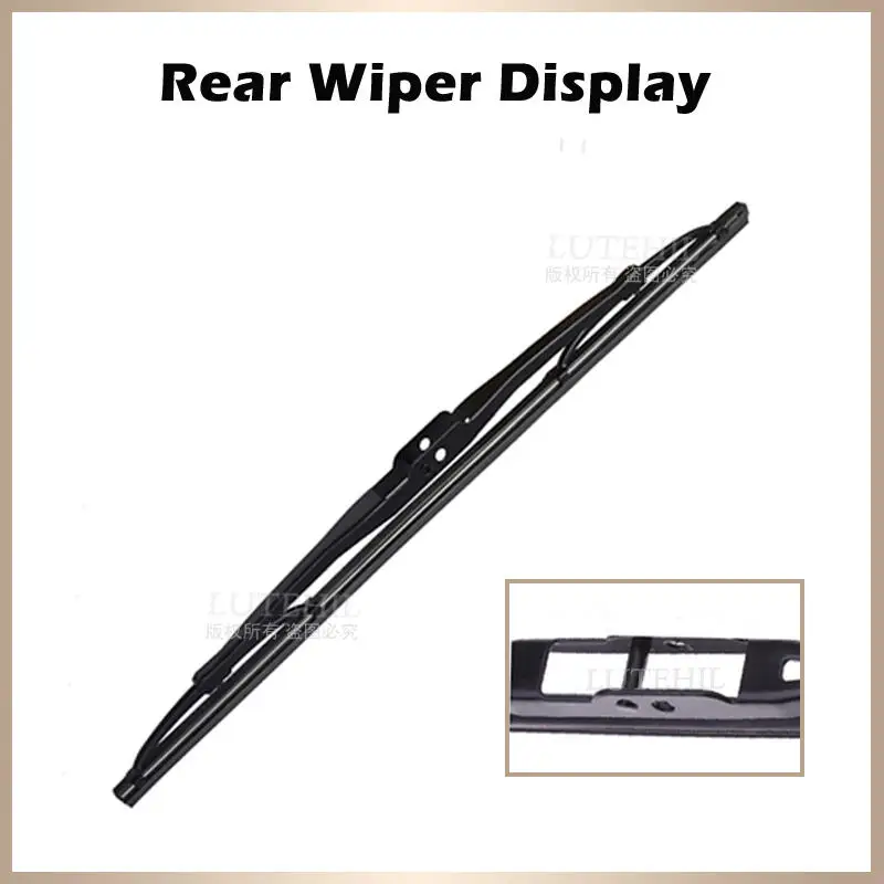 Wiper 14" Rear Wiper Blade & Arm Set Kit For Seat Altea Se359 2004-2015 2005 2006 2007 2008 Windshield Windscreen Rear Window 4