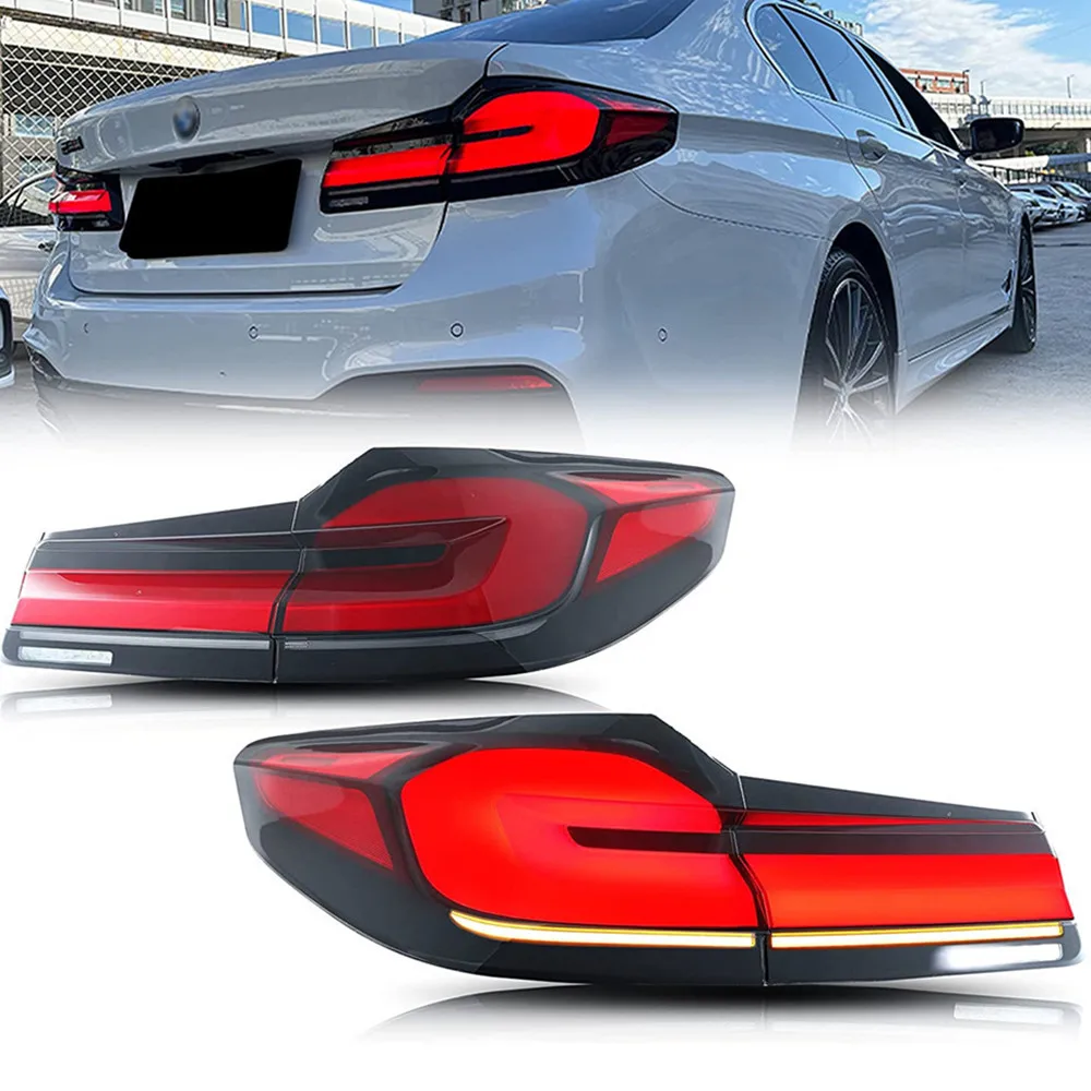

Автомобильные задние фонари для BMW G30 G38 2018 2019 2020 2021, светодиодные задние фонари в сборе для BMW 5-series F90 M5 520i 530i, задние ДХО, аксессуары