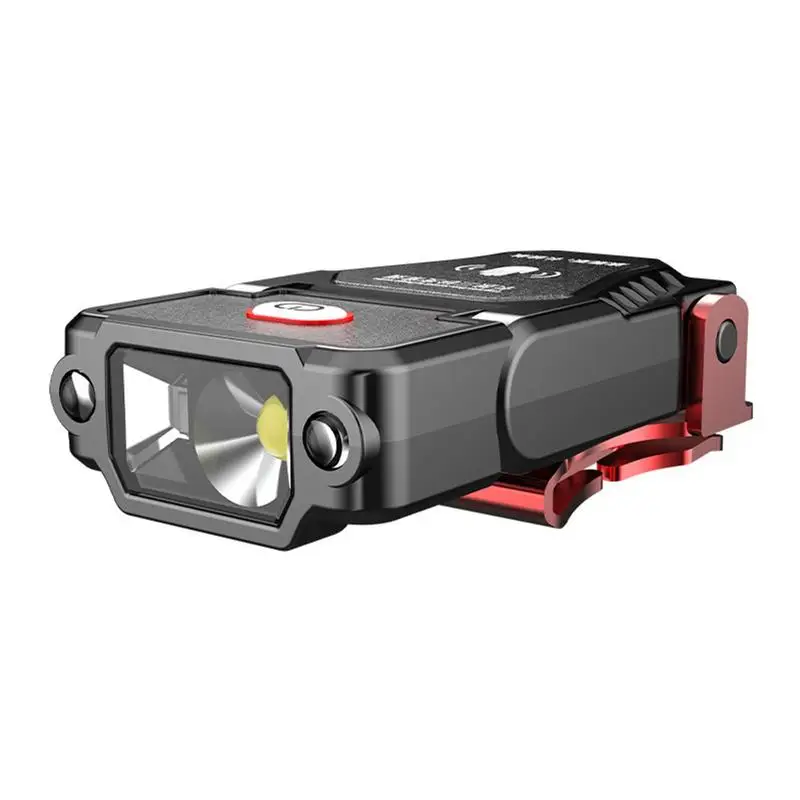 

Clip Flashlight Rechargeable Clip On Flashlight 1000 Lumen Headlamp Clip On LED Cap Light With Strong Stability For Night Ride