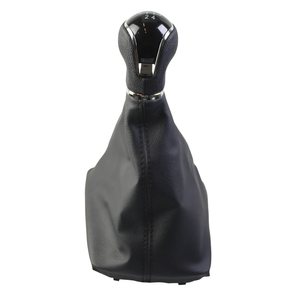 시트 레온 III MK3 2012-2020 LHD용 5/6단 기어 변속 노브, 시프터 레벨 스틱 가이터 부트 먼지 커버 포함, 자동차 액세서리