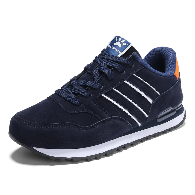 Premium Men's Leather Casual Sneakers - Breathable Autumn 2024 Collection