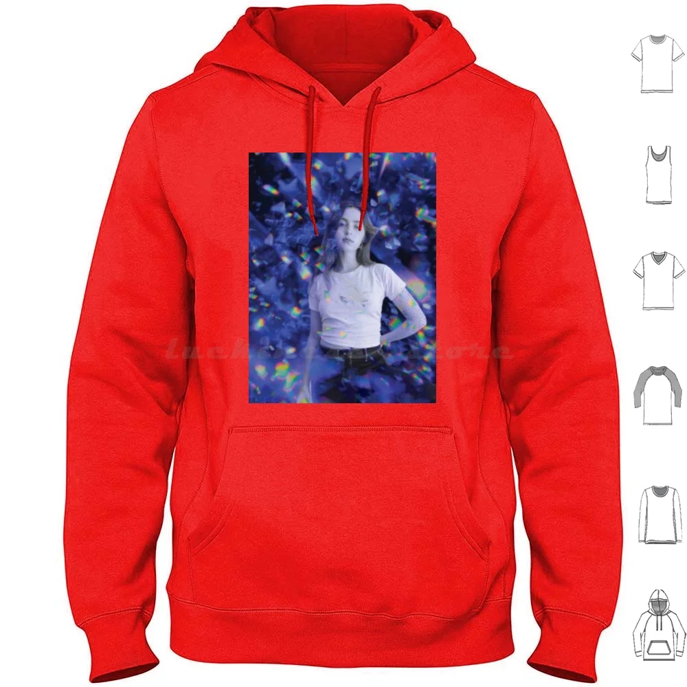 Clairo Sparkle Felpe Con Cappuccio Manica Lunga Clairo Flaming Hot Cheetos Clairo Flaming Hot Cheetos Clairitos Annegare Heaven Clairo