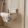 Ins Wind Korean Baby Home Indoor Swing Baby Small Hanging Basket Swing Cloth Rocking Chair Children Hanging Chair 4