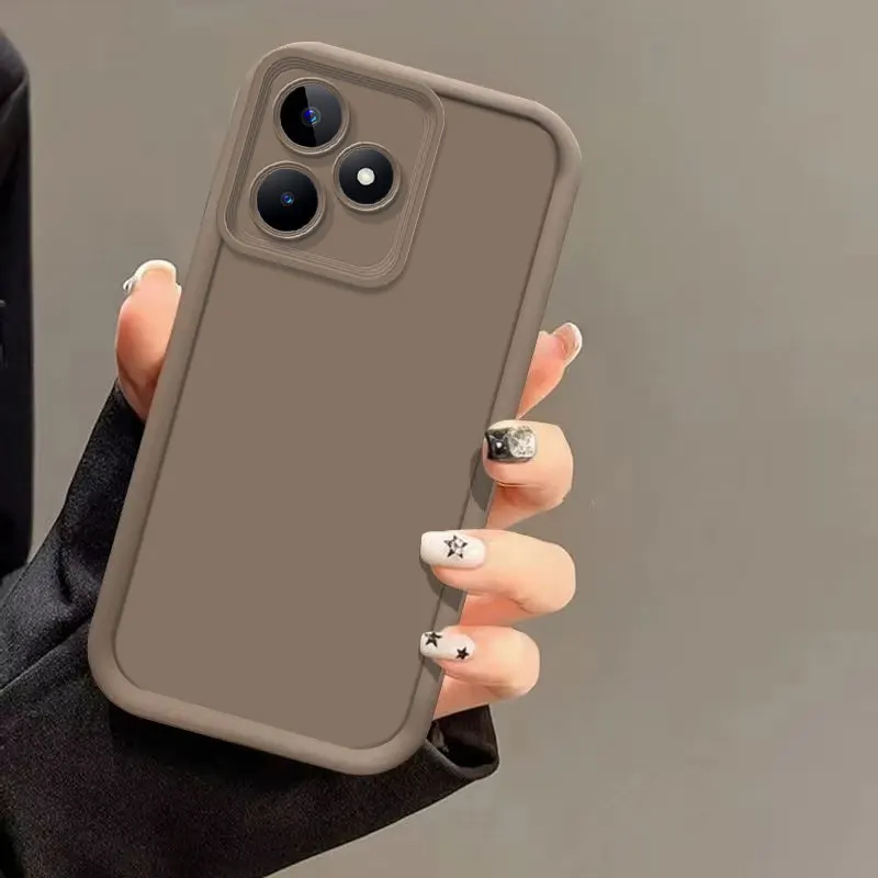 Matte Anti-Drop Soft Silicone Bumper Phone Case - Full Protection Cover