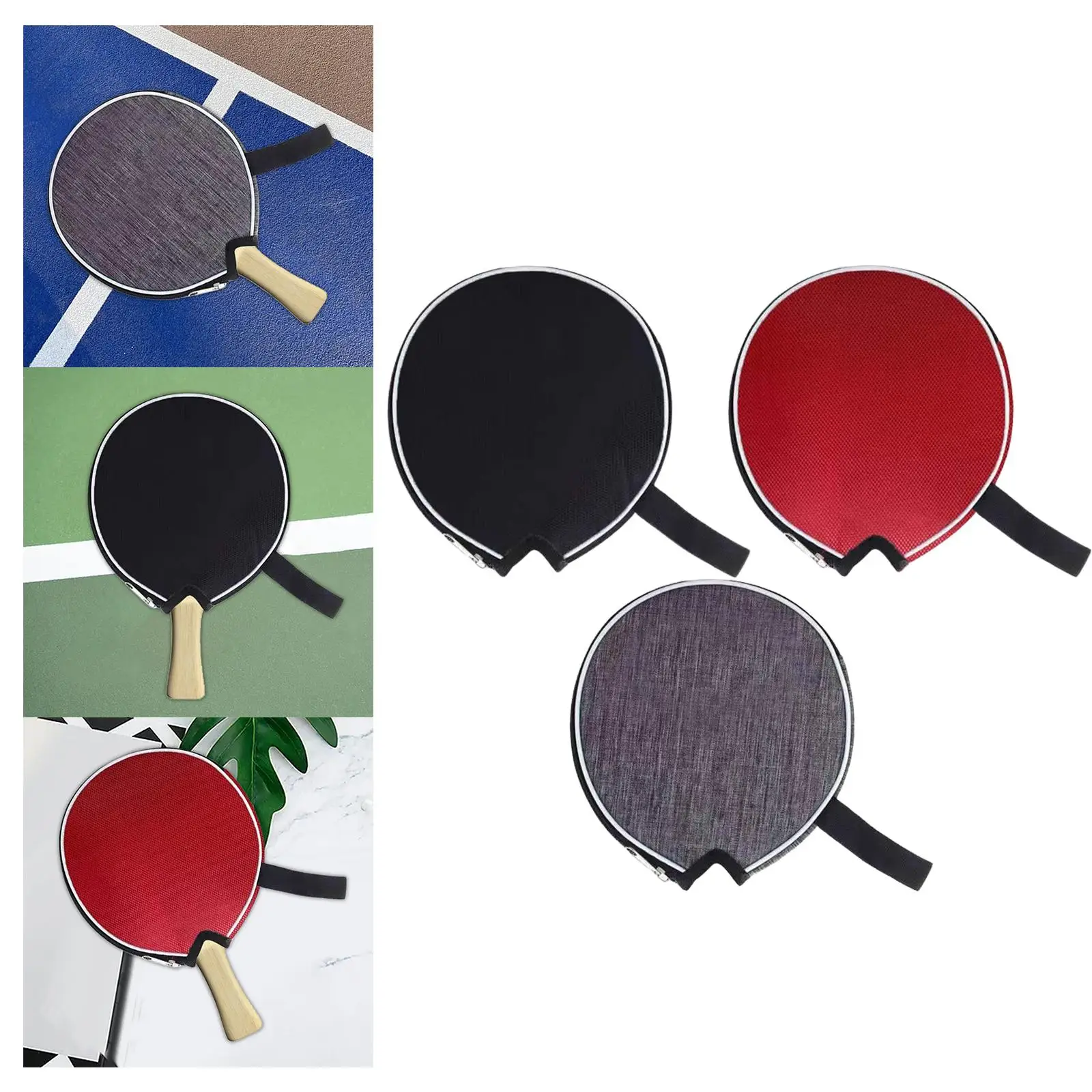 Table Tennis Racket Cover Professional Organizer Table Tennis Protective Case for Travel Outdoor Competition Training Sports