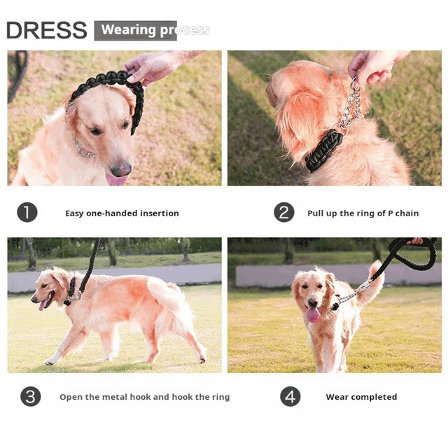 Comfort-Strong 5-Foot Braided Dog Leash 4