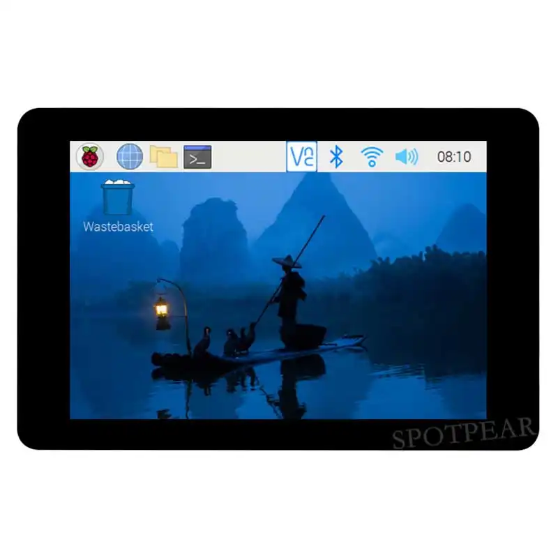Raspberry Pi 3.5 inch LCD F Display Capacitance TouchScreen 320x480 60fps ST7796 GT911 Also For Arduino/Pico2/ESP32/RP2040/RP235 image 1