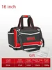 Toolkit Multifunctional maintenance Canvas electrician special tool kit Wear resistant installation Portable thickened tool bag 4