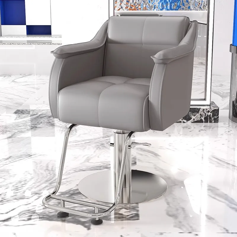 

Beauty Salon Barber Chair Hair Stylist Ergonomic Makeup Barber Chair Simplicity Office Silla Sedia Barbershop Furniture WN50BC