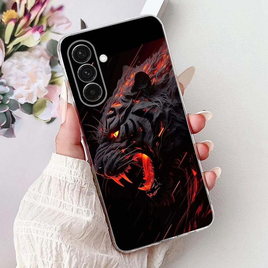 Fashionable Painted Soft Silicone Case – Stylish Protective Cover