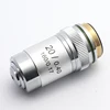 Biological Microscopes Achromatic Objective Lens 100X (oil)  4X 10X 20X 40X 60X 195mm Conjugate Distance Universal RMS thread 3