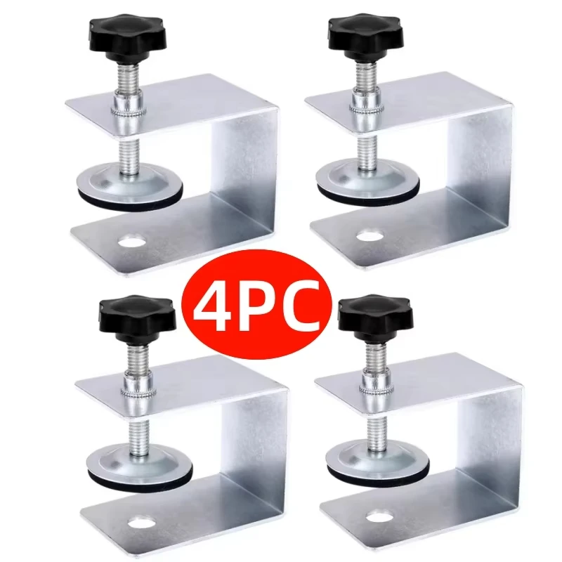 Woodworking Jig Cabinet Tool Home Furniture Steel Drawer Front Installation Clamps Drawer Panel Clips Carpentry Tools 2/4PCS