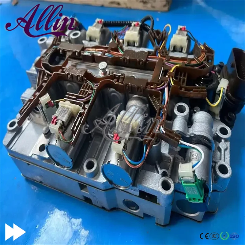 8F24 8F35 8-Speed Automatic Transmission Valve Body With Solenoids With Wiring Harness For Ford Auto Parts