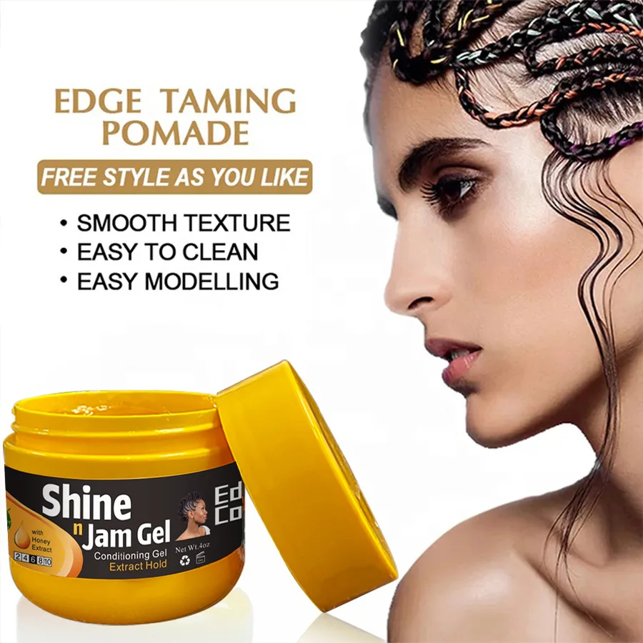 Shine and Jam braid gel Dirty Braided Wax Hair Styling Braided Gel Hair care