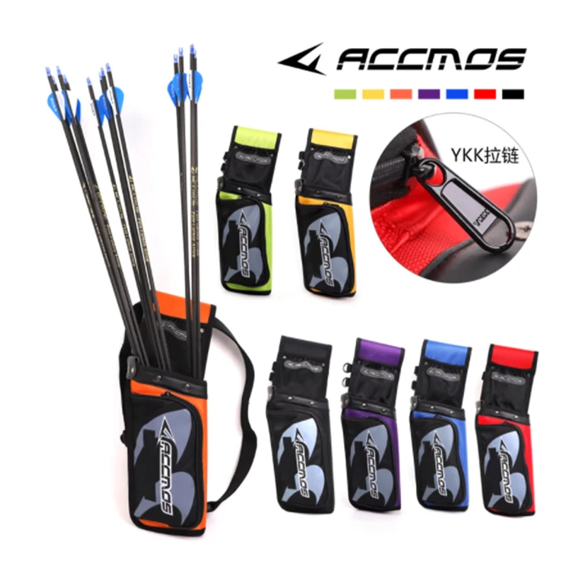 

1pcs Portable Left Hand Arrow Quiver Arrow Bag Arrow Holder Waist Carrier Bag for Archery Hunting Shooting Accessories