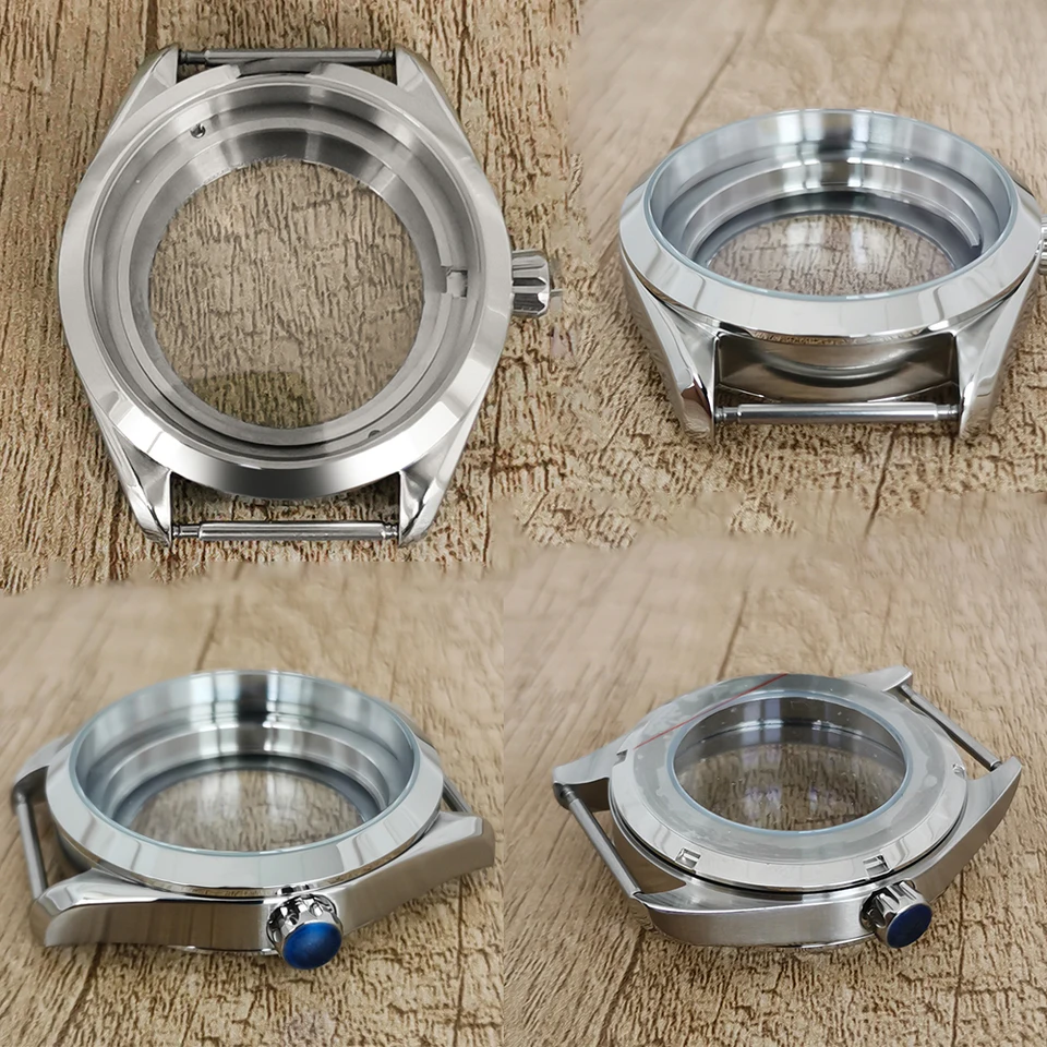 Boîtier Montre Acier Inoxydable 42mm Verre Saphir - Compatible Mouvements NH35/36/4R/7S - Neuf