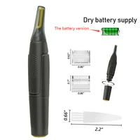 Tondeuse Électrique Multifonction pour Poils de Nez, Rasoir d'Oreille, Épilateur, Coupe-Sourcils, Rasoir Miniature pour Hommes 5