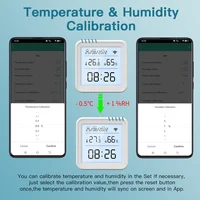 Tuya Temperature and Humidity Sensor WiFi with Backlight Supported Hygrometer Thermometer Work With Yandex Alexa - Image 5