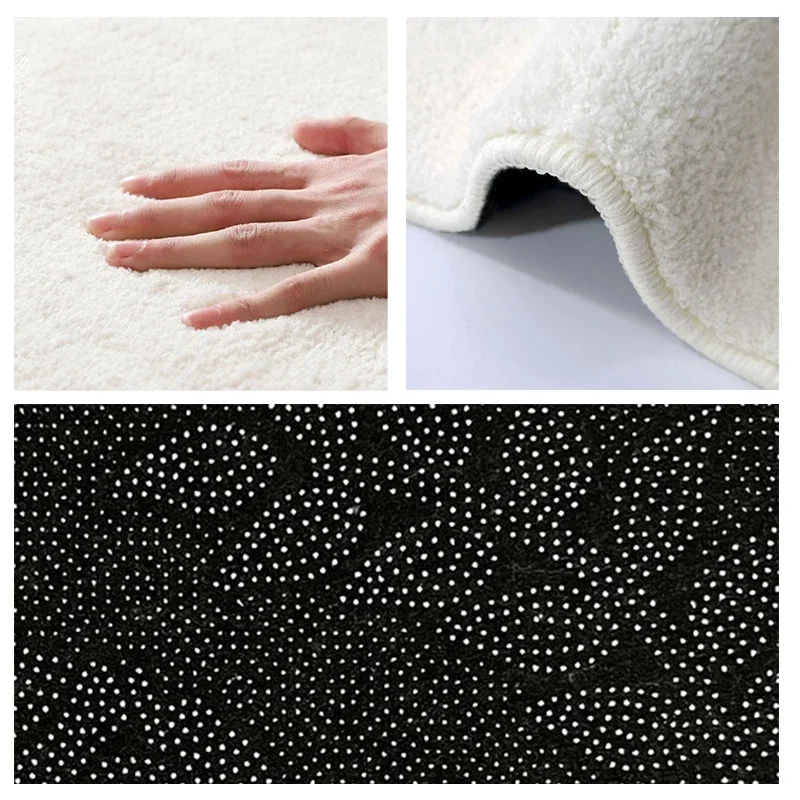 Round Living Room Carpet Cartoon Lion Bedroom Plush Rug Christmas Gifts Irregular Cute Study Room Thickened Mats Ковер Tapis 러그