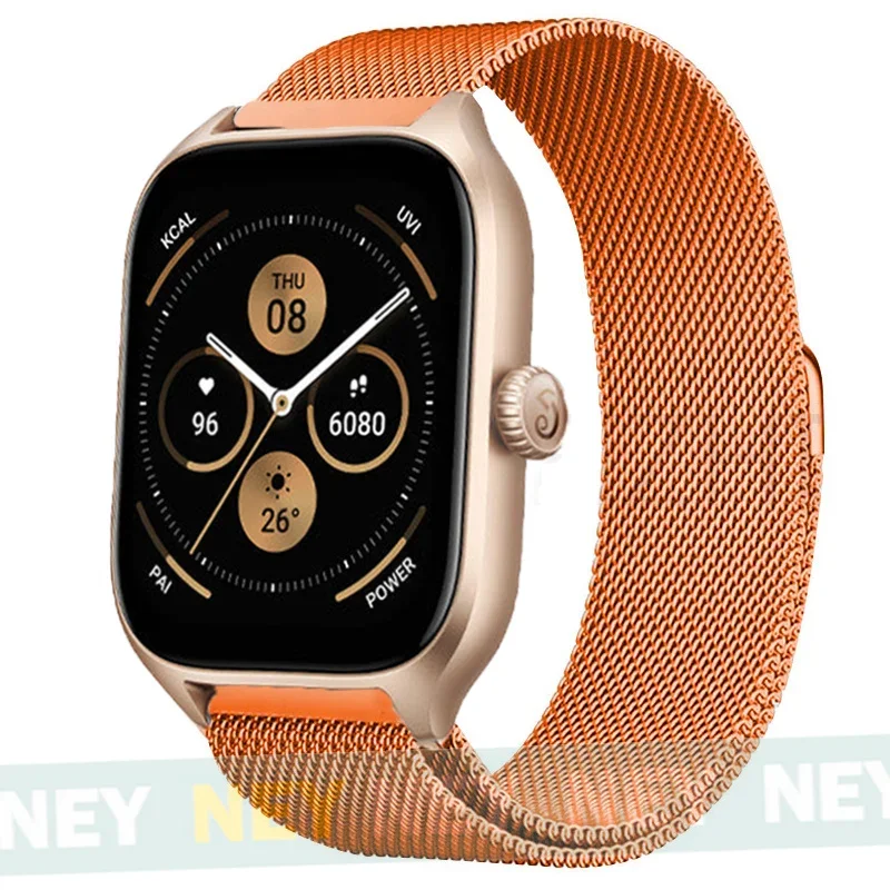Elegant Milanese Loop Metal Bracelet Watch Band, 20mm/22mm, Universal Fit