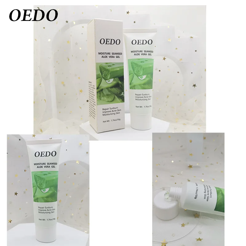 Seaweed and aloe vera gel are moisturizing gentle non irritating and enhance skin tone facial care