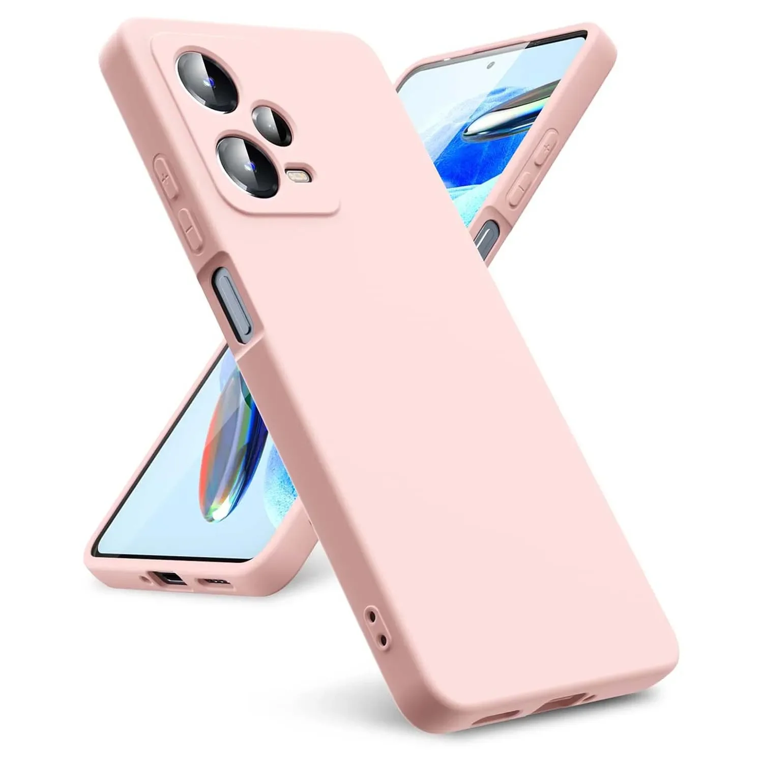 

Luxury Liquid Silicone Shockproof Case for Xiaomi Redmi Note 12 Pro 5G 12 5G 11S 11 Pro Redmi 12 5G 12C A1 Back Soft Cover Funda