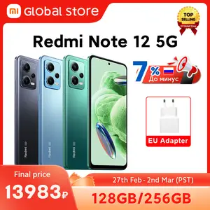 World Premiere] Xiaomi Redmi Note 12 5G Global Version 120Hz AMOLED 33W  Fast Charging 48MP Snapdragon