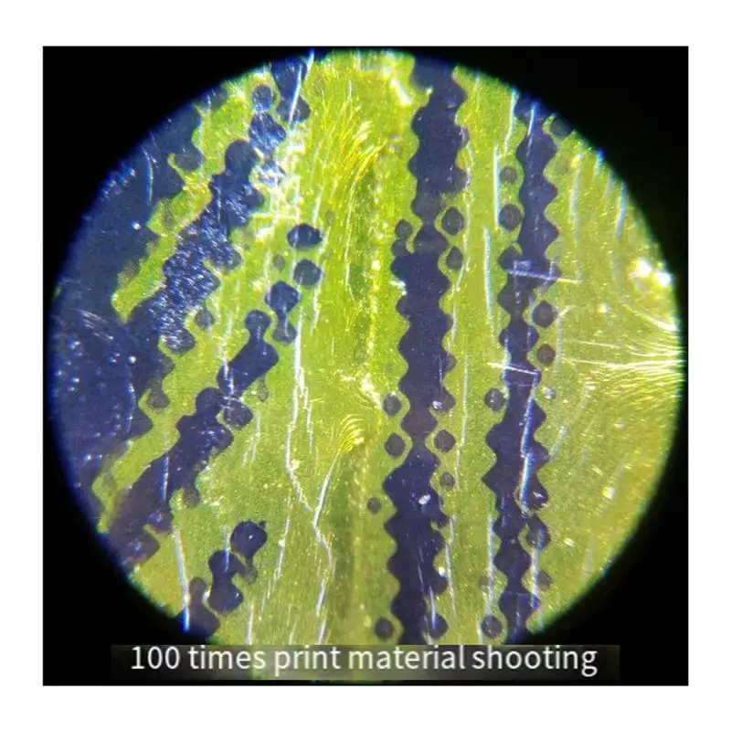 A29F-100X 줌 다기능 현미경 루페 조정 가능한 휴대용 LED 조명 돋보기 미니 보석 포켓 핸드헬드