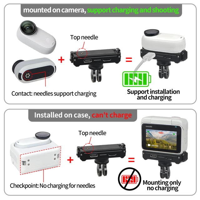 Supporto Magnetico PULUZ Per Insta360 GO 3/3S - Pieghevole, Sgancio Rapido, Per Treppiedi E Accessori - Foto 9